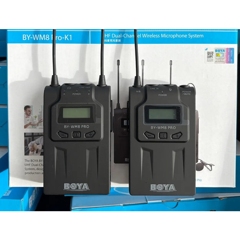 Wireless Lavalier Microphone Dual Receiver - 1 шт. подходит для беспроводной системы