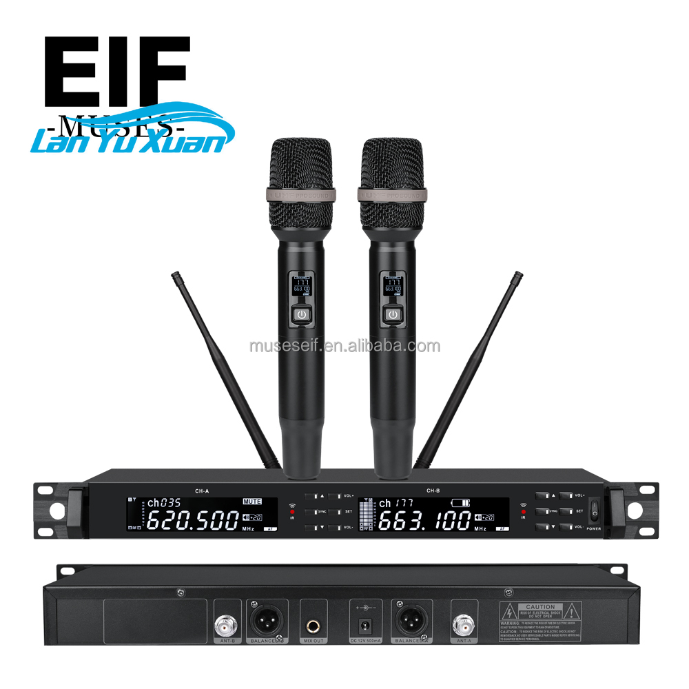 Uhf Wireless Microphone System Dual Channel - Беспроводные микрофонные системы 2026. Беспроводная конференц-микрофонная