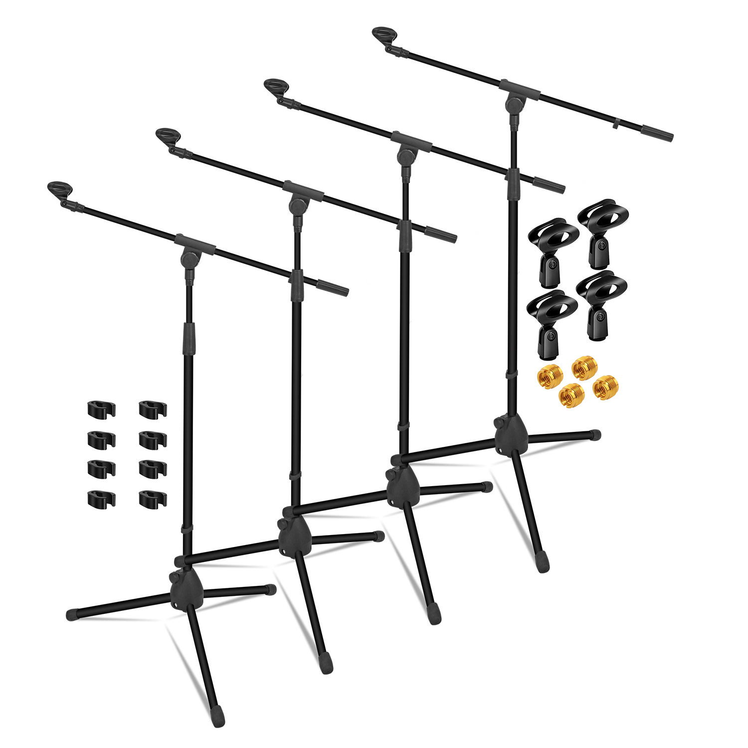 Microphone Stand Boom Arm Floor - Комплект из 4 регулируемых напольных микрофонных
