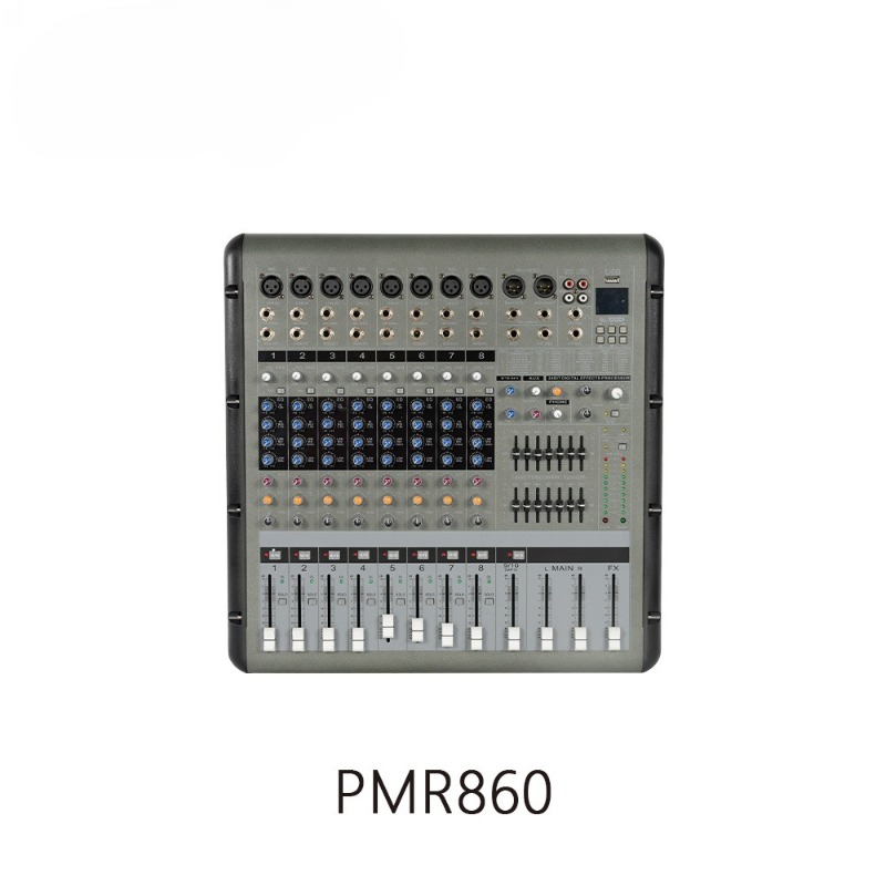Karaoke Amplifier Mixer Bluetooth - Мощный микшерный усилитель 650 Вт, 8-16
