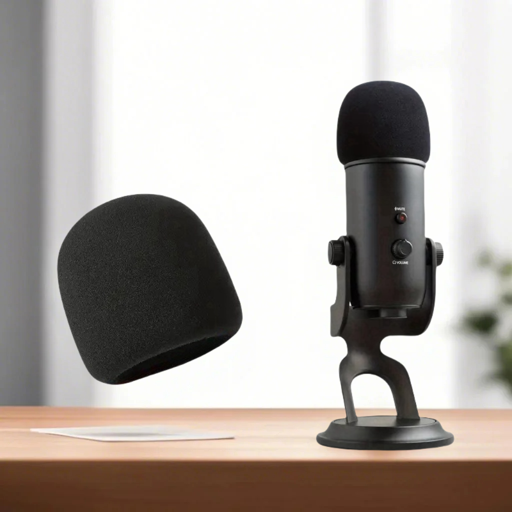 Microphone Pop Filter Foam Windscreen - 1/2/3 шт. губка для микрофона, ветровое