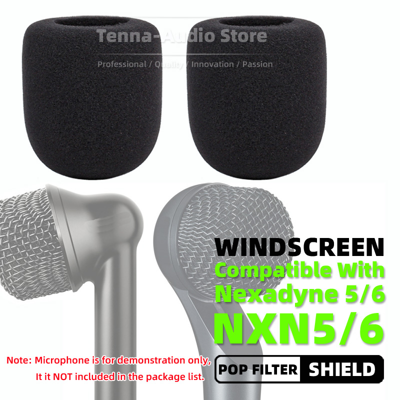 Microphone Pop Filter Foam Windscreen - Ветрозащитный поп-фильтр SnapVox из поролона для