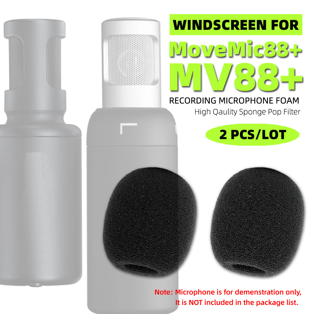 Microphone Pop Filter Foam Windscreen - Ветрозащитный экран-поп-фильтр SnapVox для микрофонов SHURE