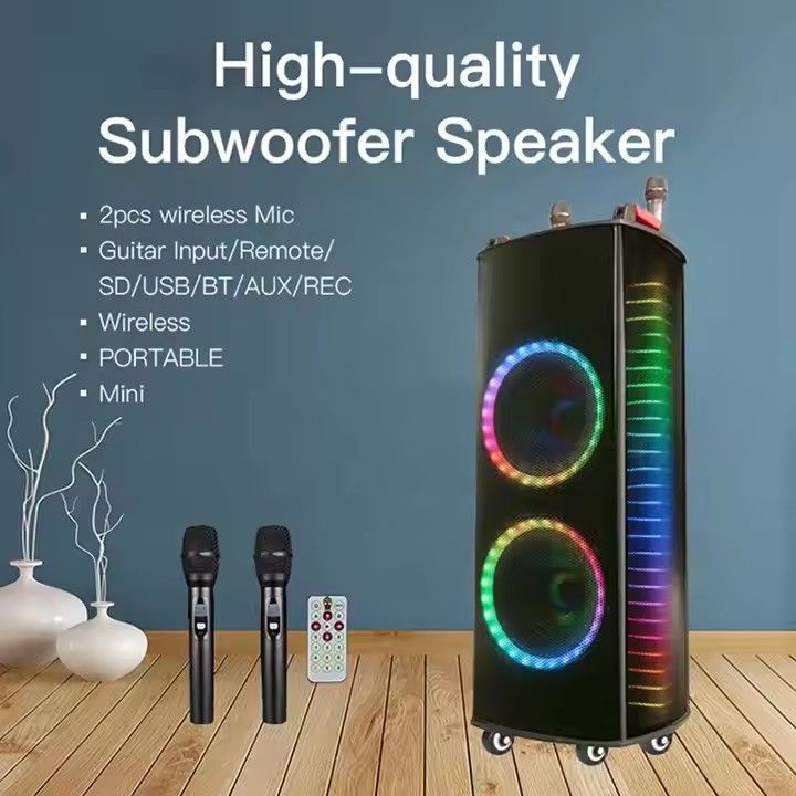 Karaoke Speaker System 100W Rgb - Домашний кинотеатр Ndr-1010S с функцией караоке,