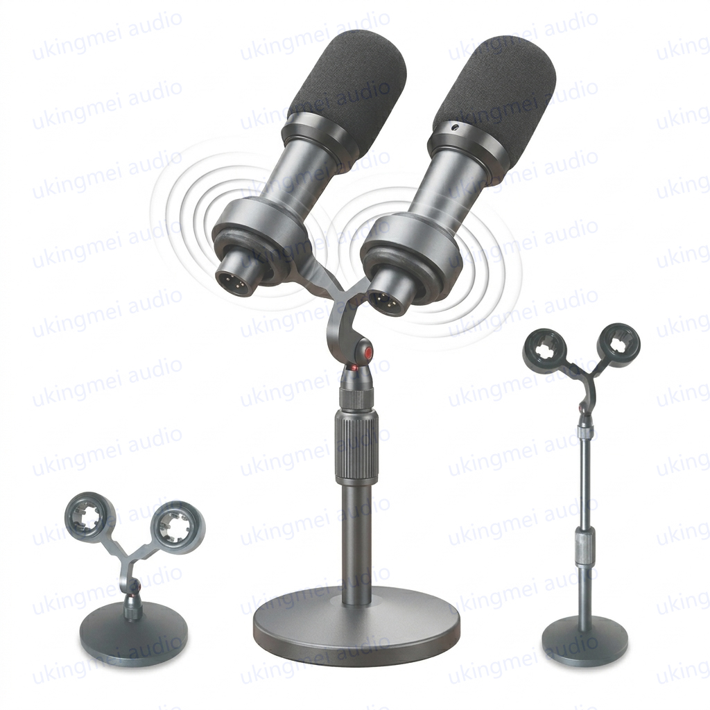 Microphone Shock Mount Universal - Комплект для установки двойного микрофона VIP55SM,
