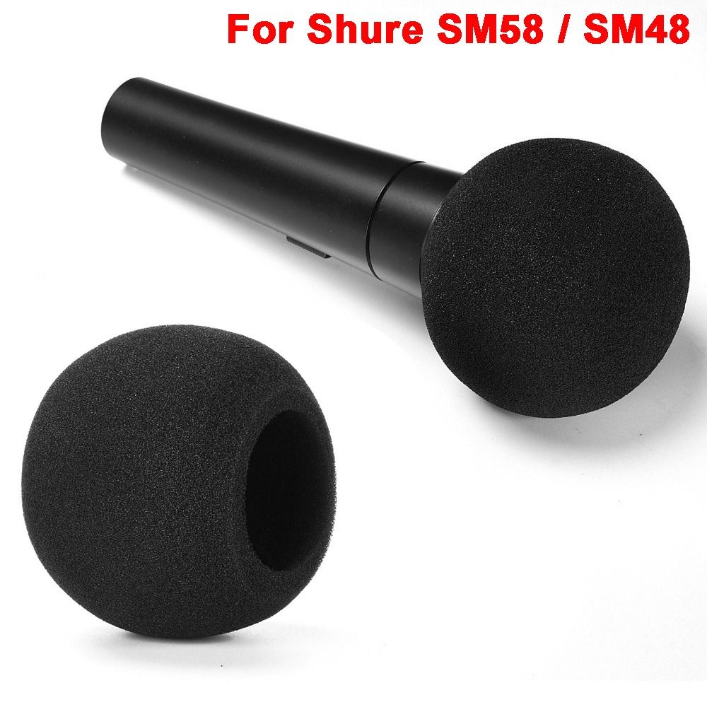 Microphone Pop Filter Foam Windscreen - Сменный ветрозащитный фильтр для микрофона из