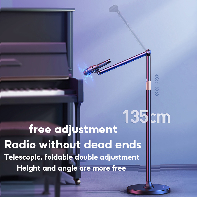 Microphone Stand Boom Arm Floor - Стойка для микрофона MoZhao, вертикальная Складная