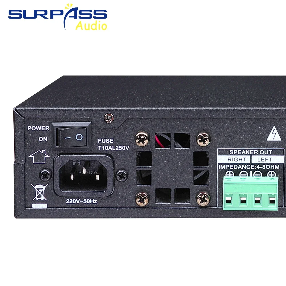 Karaoke Amplifier Mixer Bluetooth - Профессиональный аудио-караоке усилитель-микшер 2*80Вт с Bluetooth,