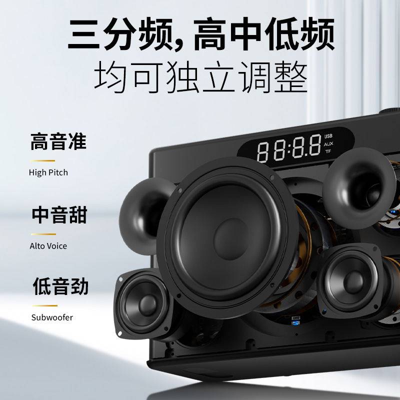 Karaoke Machine Portable With 2 Mic - Портативная караоке-система для улицы с 2