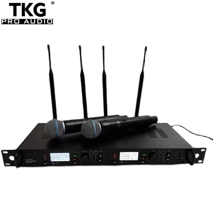 Uhf Wireless Microphone System Dual Channel - ULXD24D Двухканальная профессиональная уличная звуковая система,