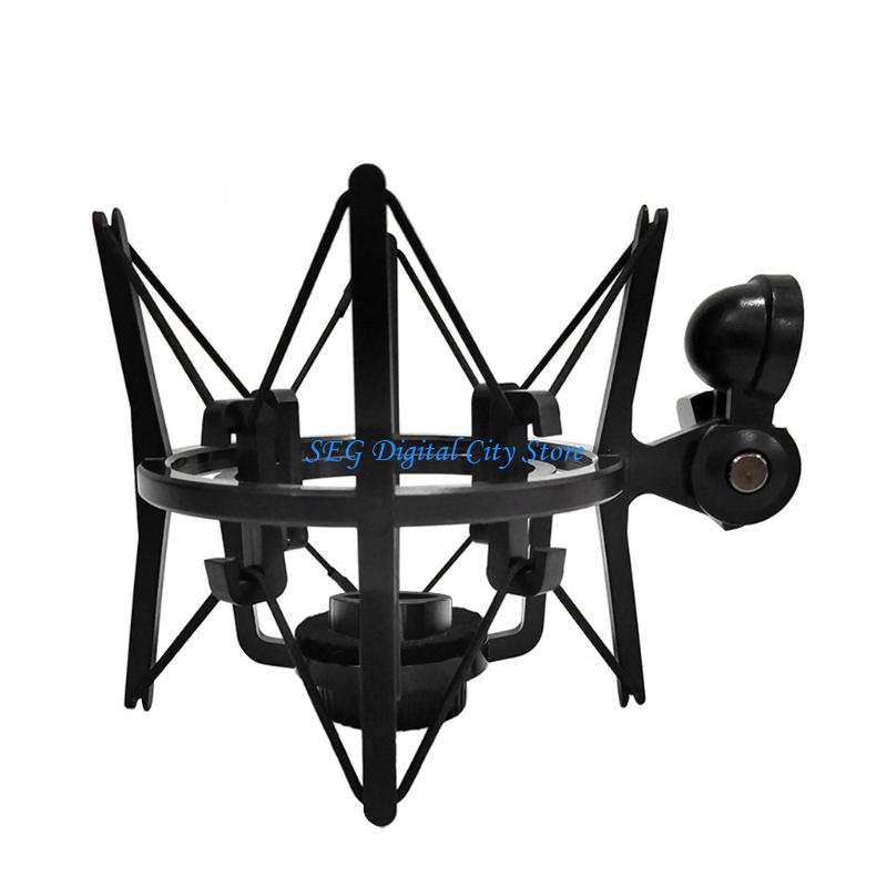 Microphone Shock Mount Universal - U75B Универсальный микрофонный амортизатор, регулируемый держатель-зажим,