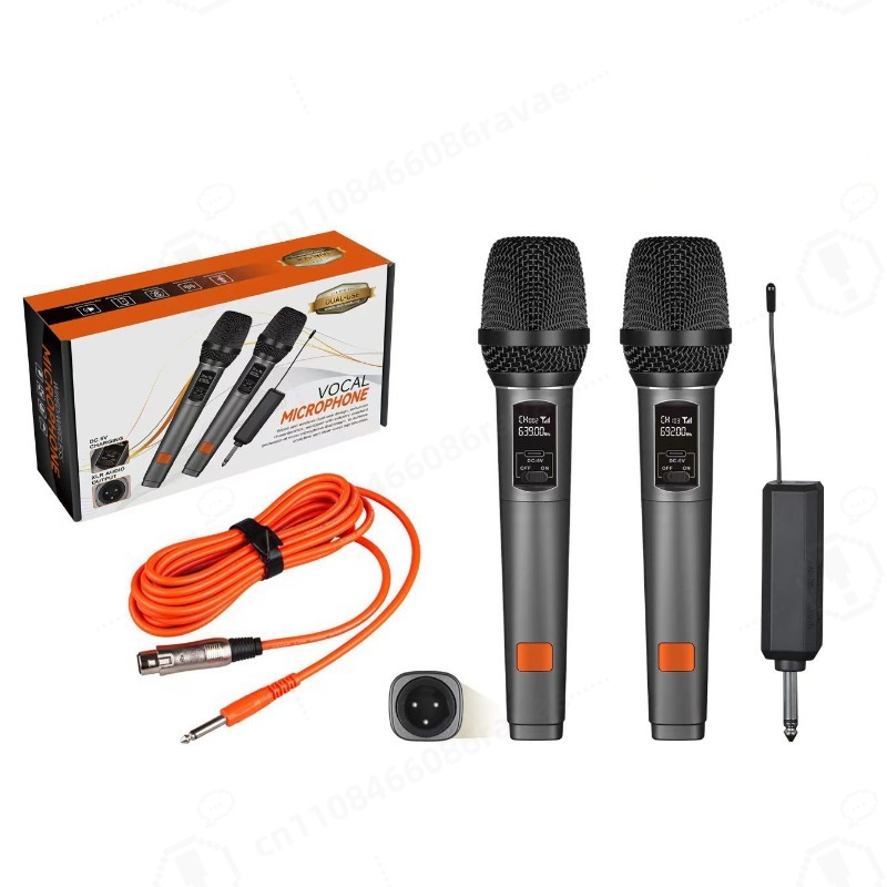 Rechargeable Wireless Mic Lithium Battery - Универсальный беспроводной микрофон X230, проводной и
