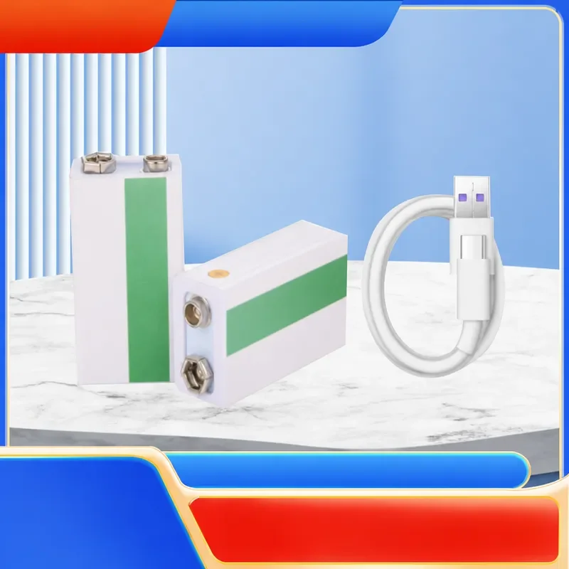 Rechargeable Wireless Mic Lithium Battery - 9В, литий-ионный аккумулятор емкостью 5500 мАч,