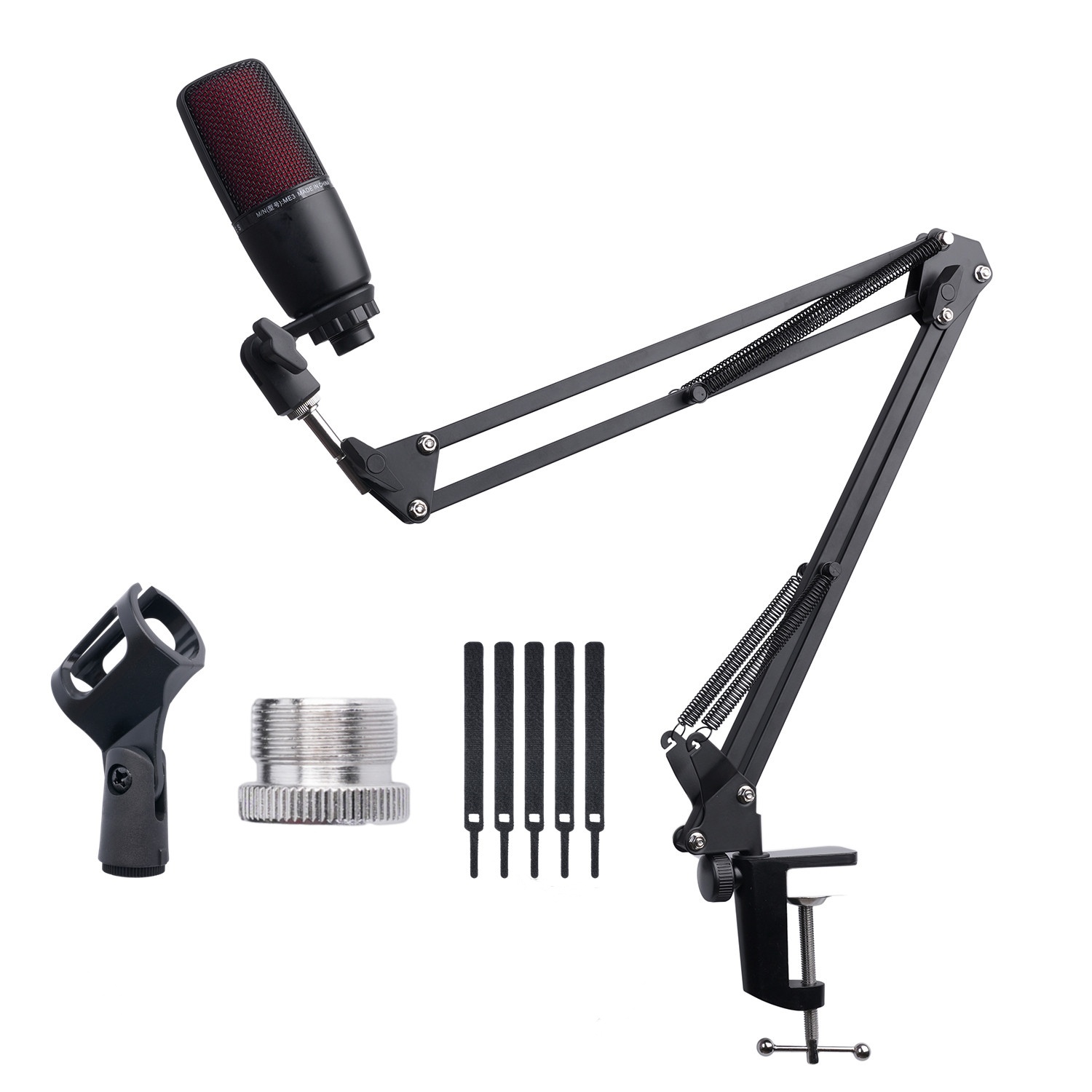 Microphone Shock Mount Universal - Выдвижной держатель для записывающего микрофона, подвесная