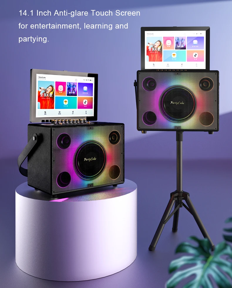 Портативная караоке-колонка дл – обзор и цена Karaoke Machine Portable With 2 Mic
