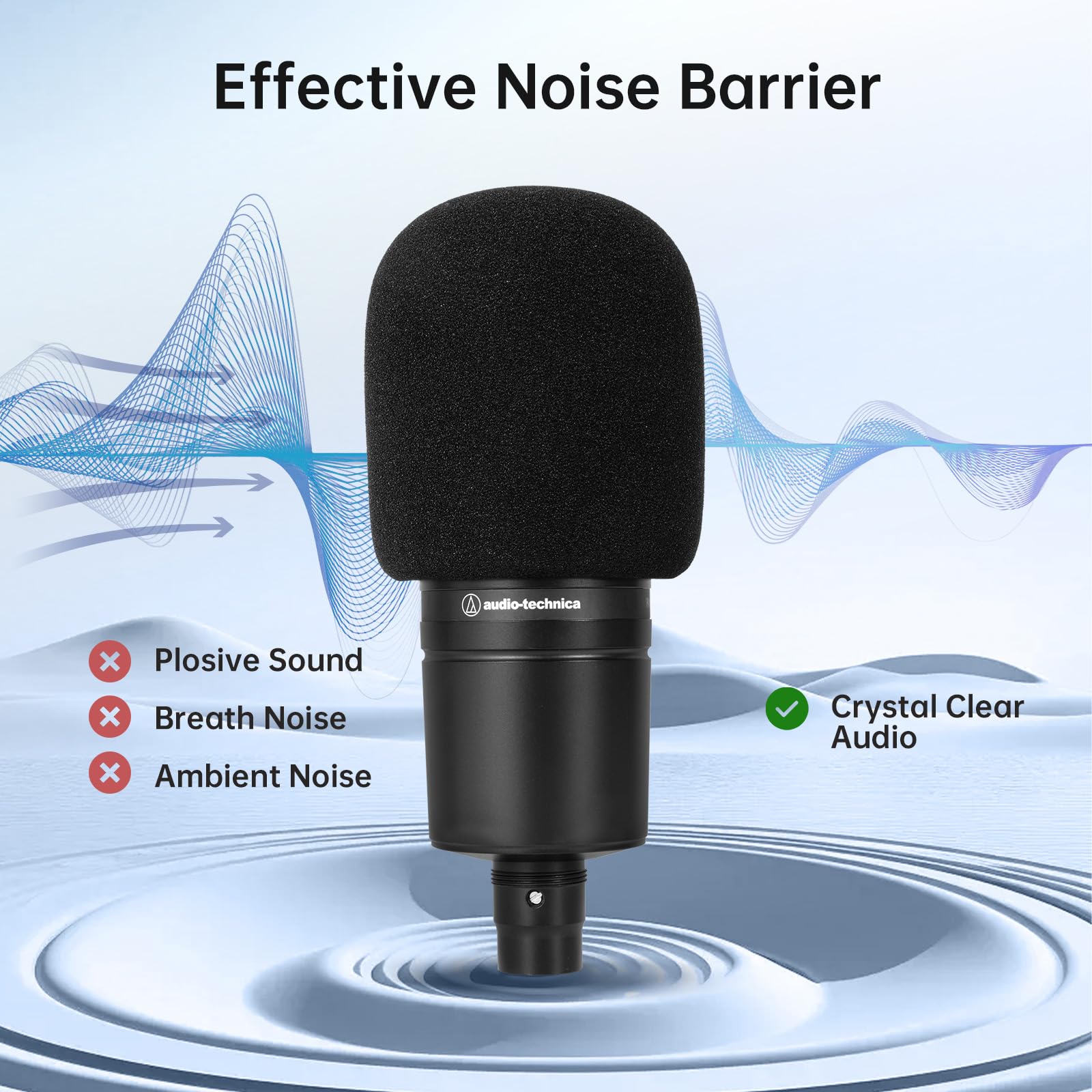 Поп-фильтр/лобовое стекло для  – обзор и цена Microphone Pop Filter Foam Windscreen