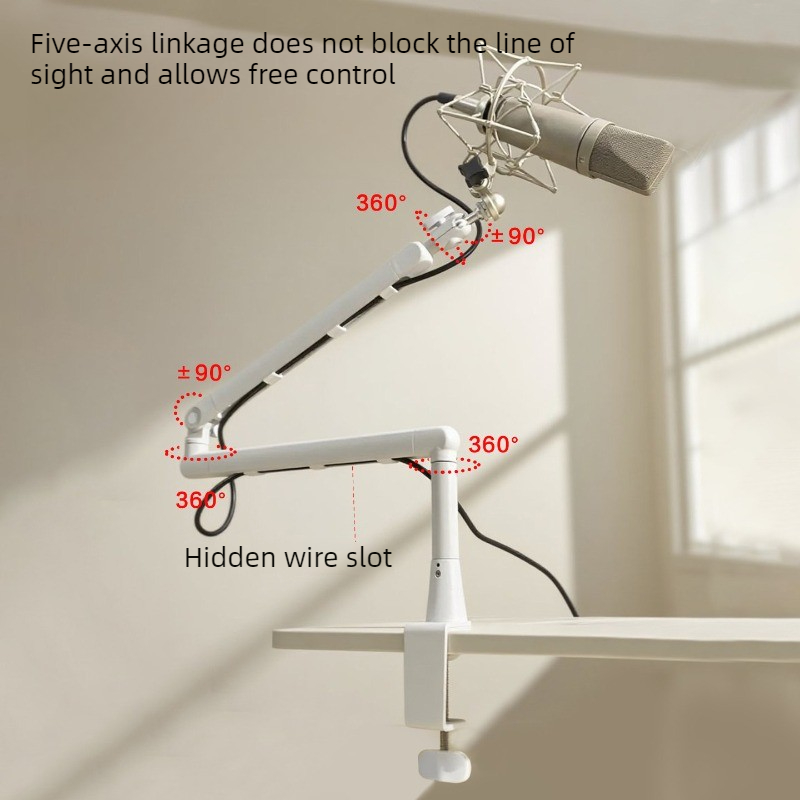 Настольная стойка-пантограф дл – обзор и цена Microphone Stand Boom Arm Floor