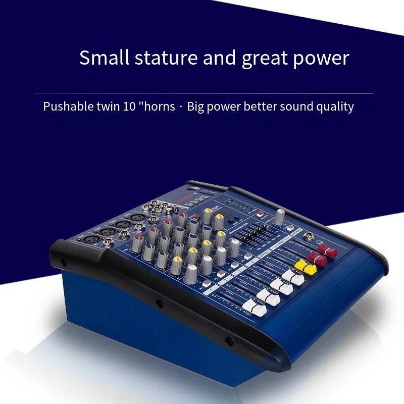 Профессиональный усилитель мощ – обзор и цена Karaoke Amplifier Mixer Bluetooth