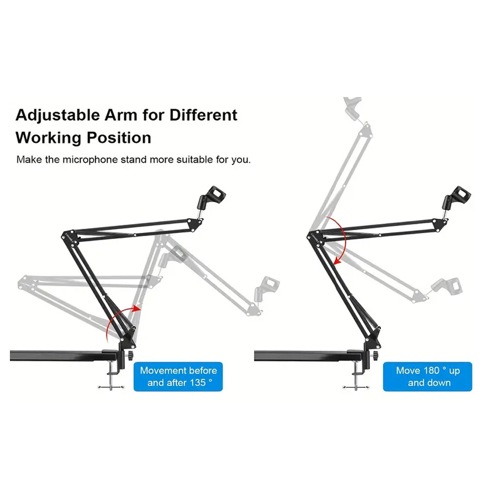 Складная металлическая выдвижн – обзор и цена Microphone Shock Mount Universal