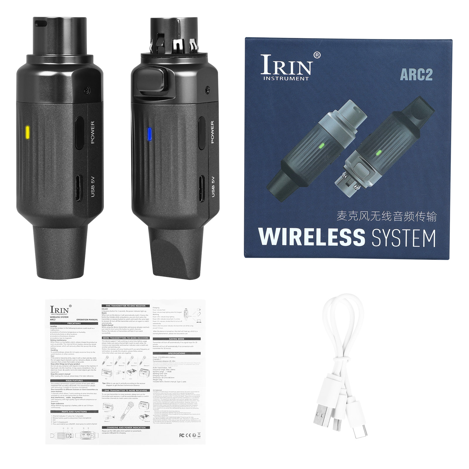 Беспроводная микрофонная систе – обзор и цена Uhf Wireless Microphone System Dual Channel