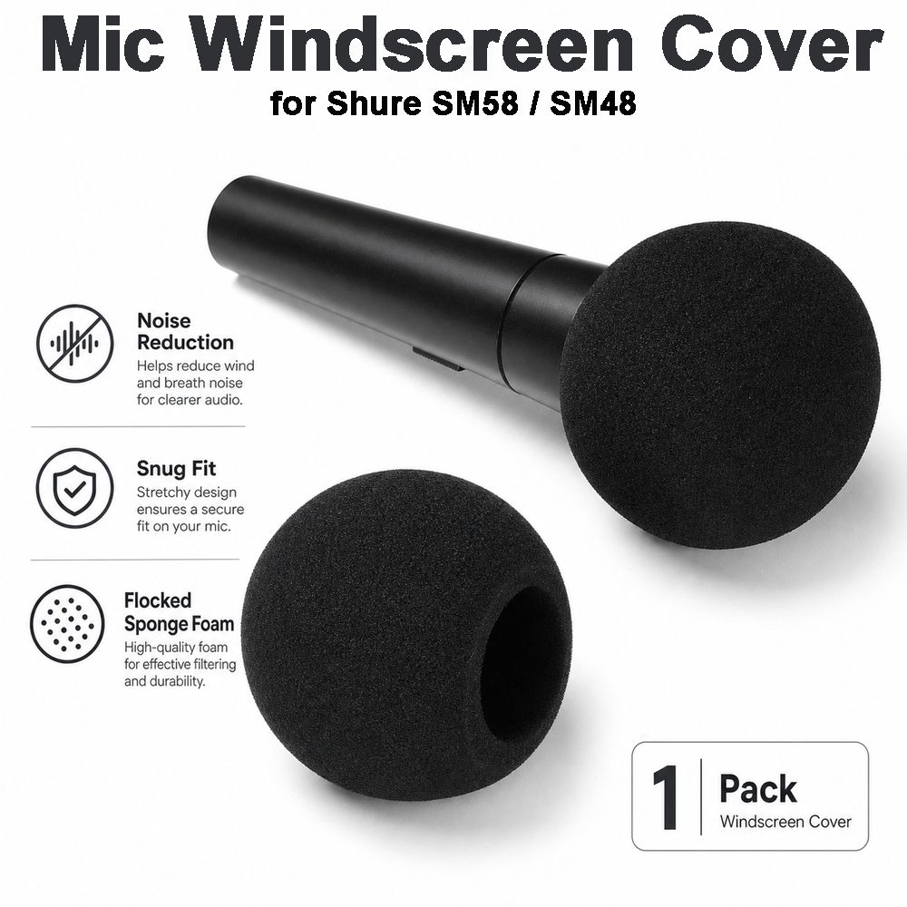 Сменный ветрозащитный чехол дл – обзор и цена Microphone Pop Filter Foam Windscreen