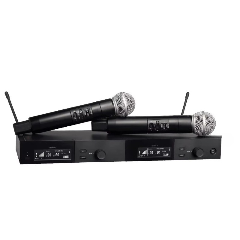 Двухканальная беспроводная мик – обзор и цена Uhf Wireless Microphone System Dual Channel