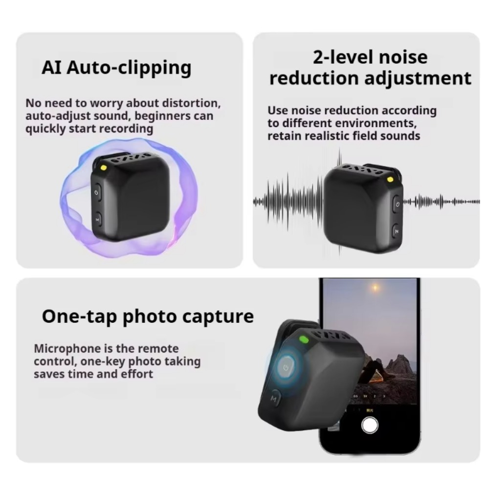 Магнитный беспроводной петличн – обзор и цена Wireless Lavalier Microphone Dual Receiver