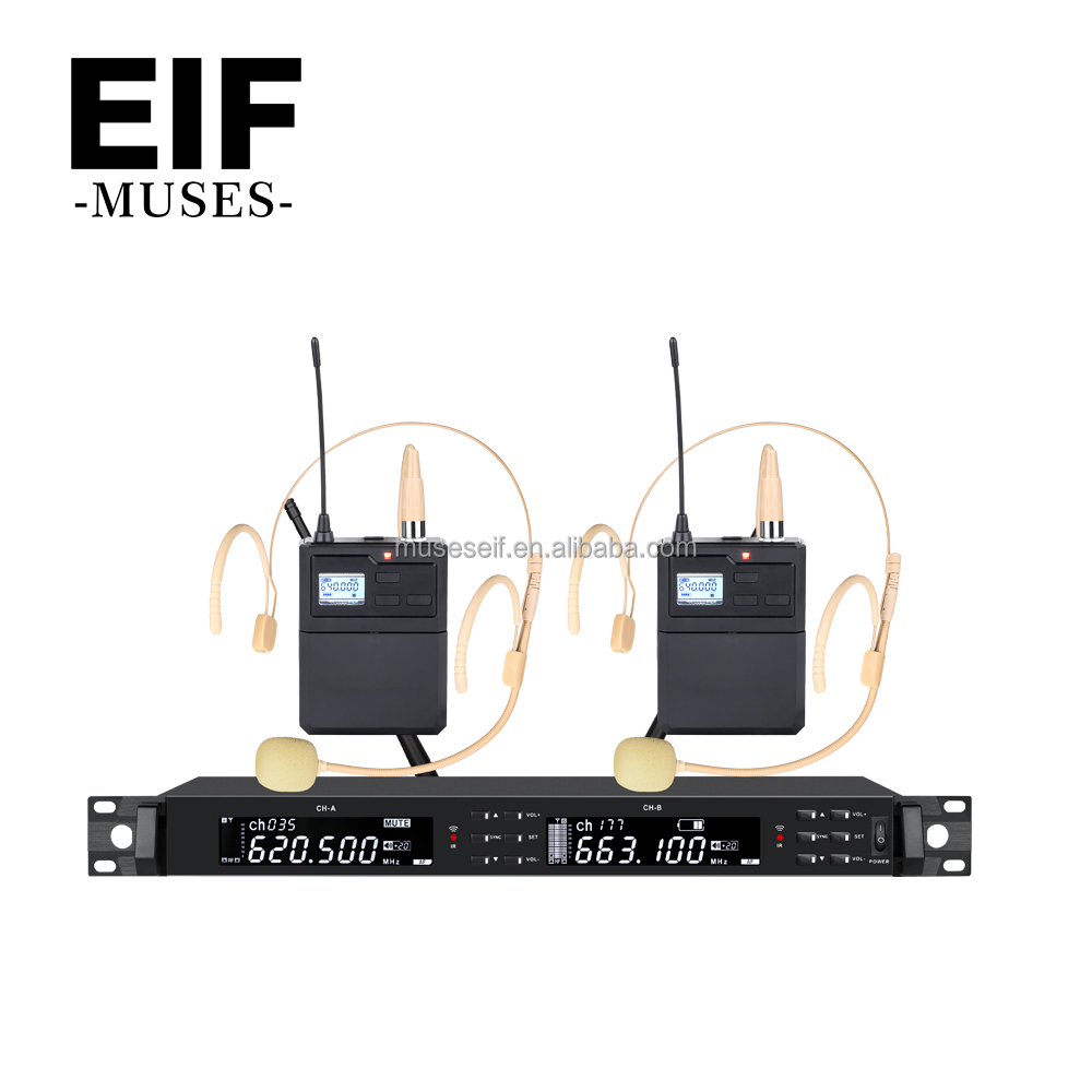 Беспроводные микрофонные систе – обзор и цена Uhf Wireless Microphone System Dual Channel