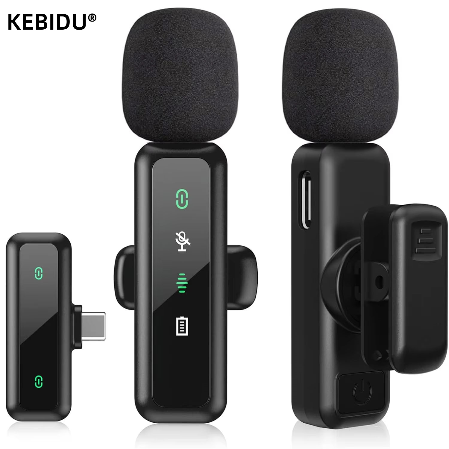 Беспроводной петличный микрофо – обзор и цена Rechargeable Wireless Mic Lithium Battery