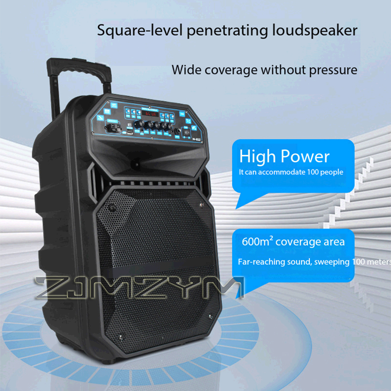 12-дюймовая портативная Blueto – обзор и цена Pa Sound System Battery Portable Outdoor