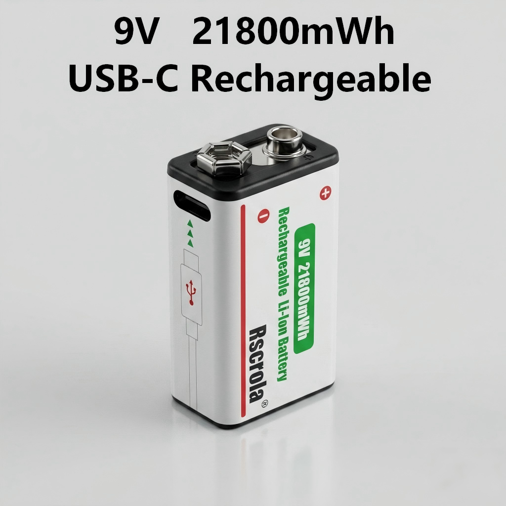 Новые 1-10 шт. популярных 9-во – обзор и цена Rechargeable Wireless Mic Lithium Battery