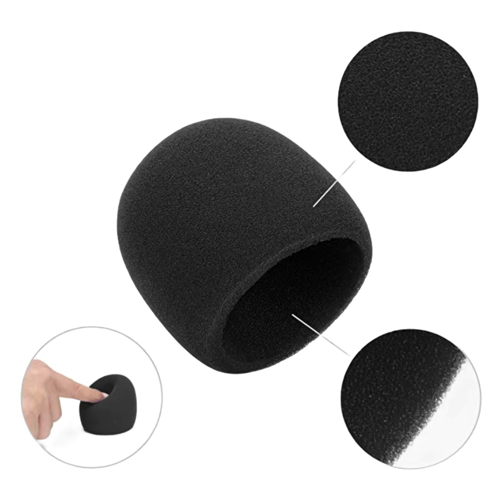 1/2/3 шт. губка для микрофона, – обзор и цена Microphone Pop Filter Foam Windscreen