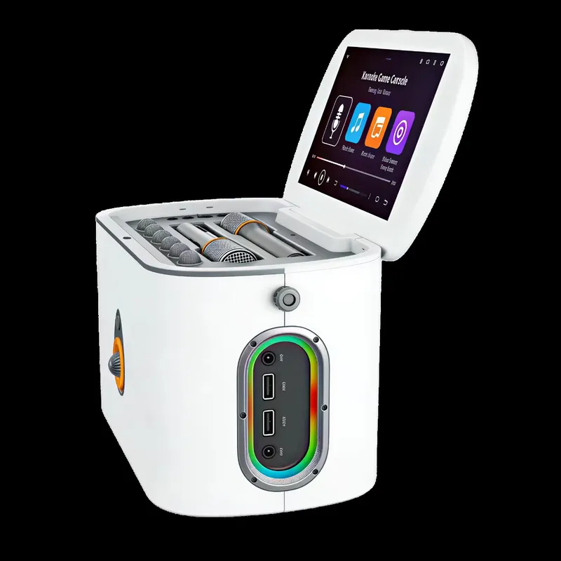 Портативная Bluetooth-колонка  – обзор и цена Karaoke Machine Portable With 2 Mic
