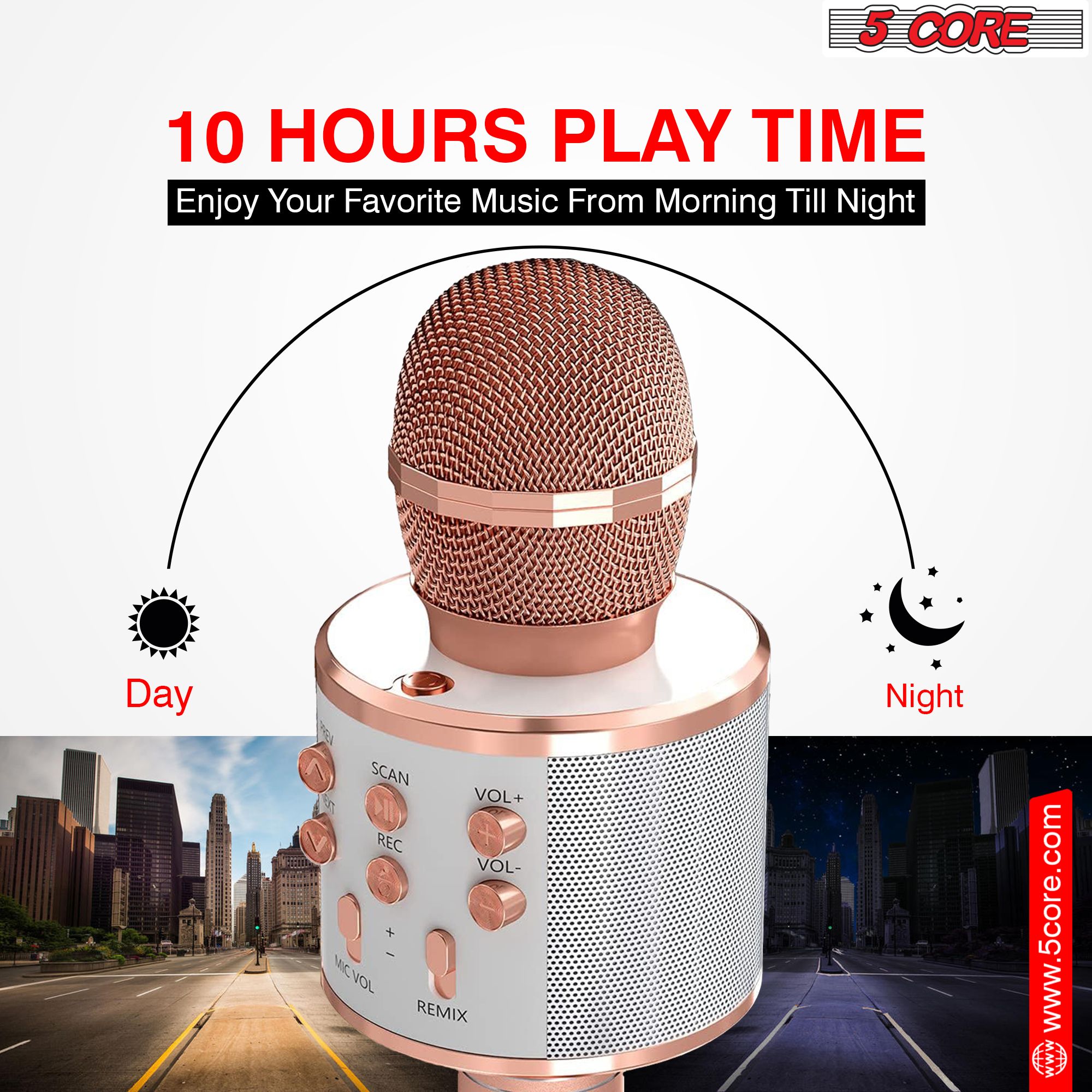 Беспроводной микрофон для кара – обзор и цена Bluetooth Karaoke Microphone Handheld