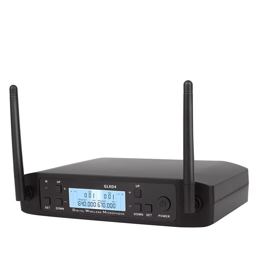 GLXD4 Профессиональный беспров – обзор и цена Wireless Lavalier Microphone Dual Receiver