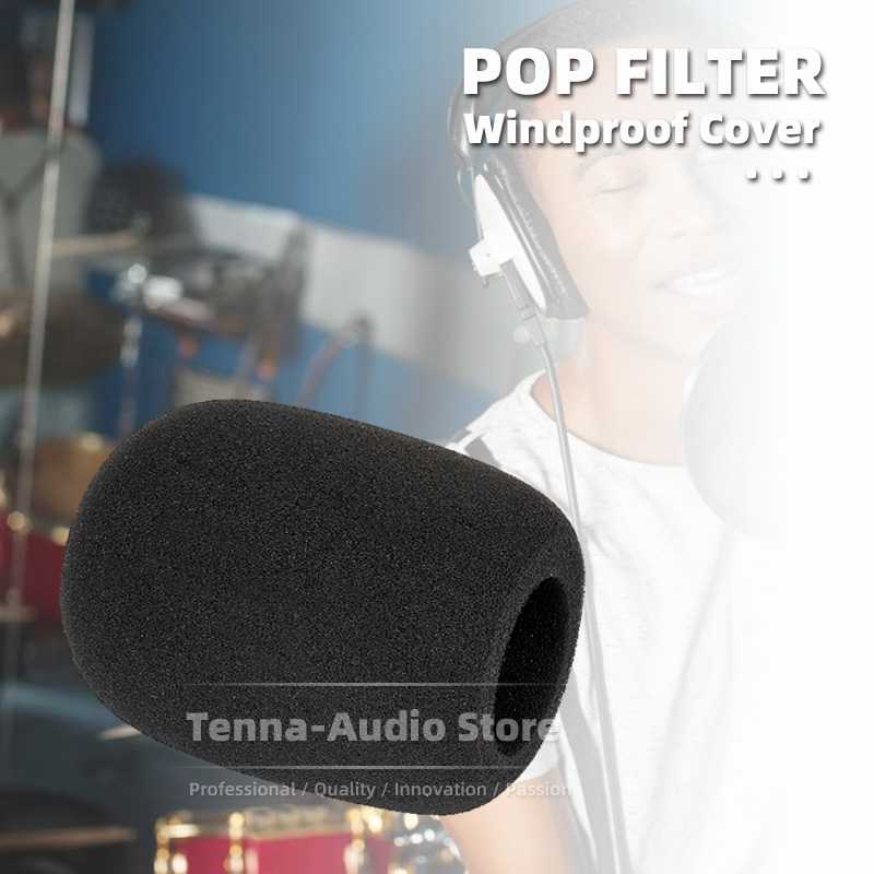 Пенопластовый микрофон на лобо – обзор и цена Microphone Pop Filter Foam Windscreen