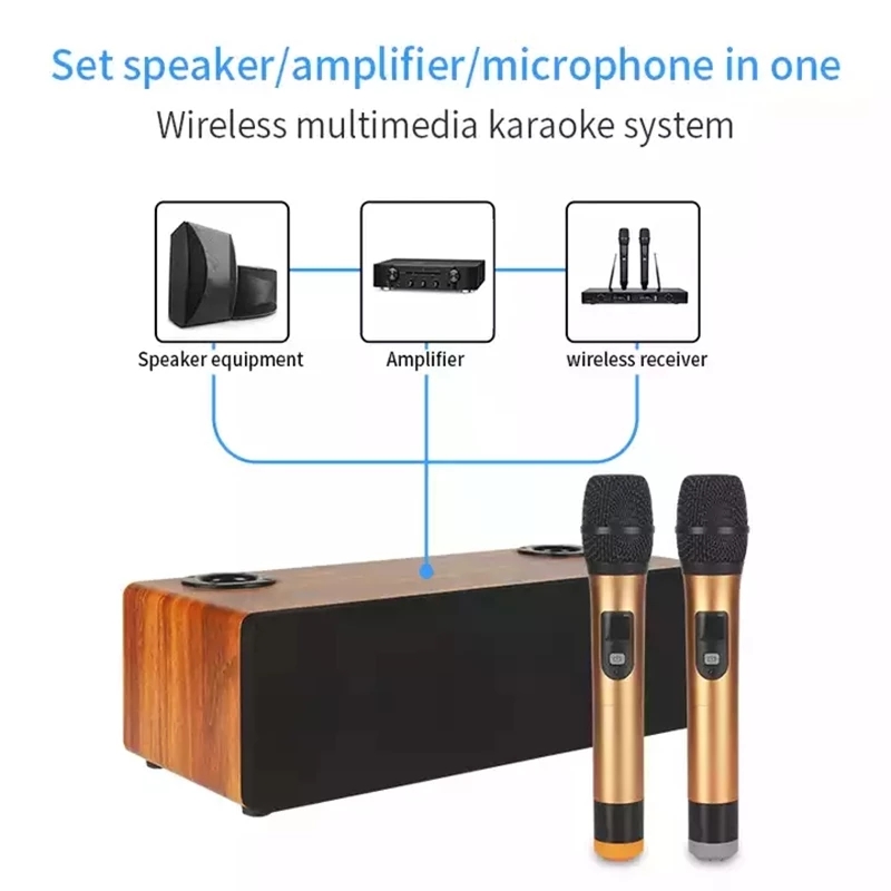 Профессиональная Беспроводная  – обзор и цена Bluetooth Karaoke Microphone Handheld