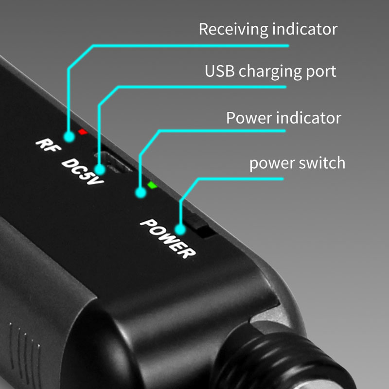 YARMEE UHF Беспроводной микроф – обзор и цена Rechargeable Wireless Mic Lithium Battery