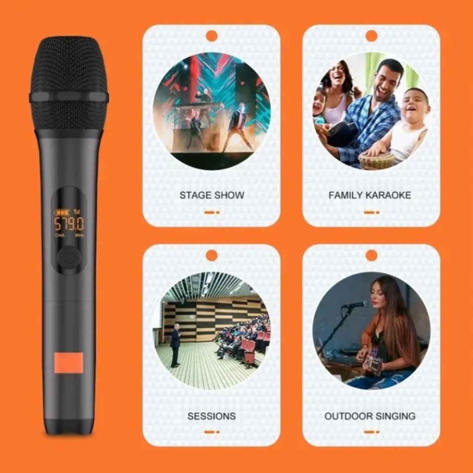 Беспроводная портативная микро – обзор и цена Uhf Wireless Microphone System Dual Channel
