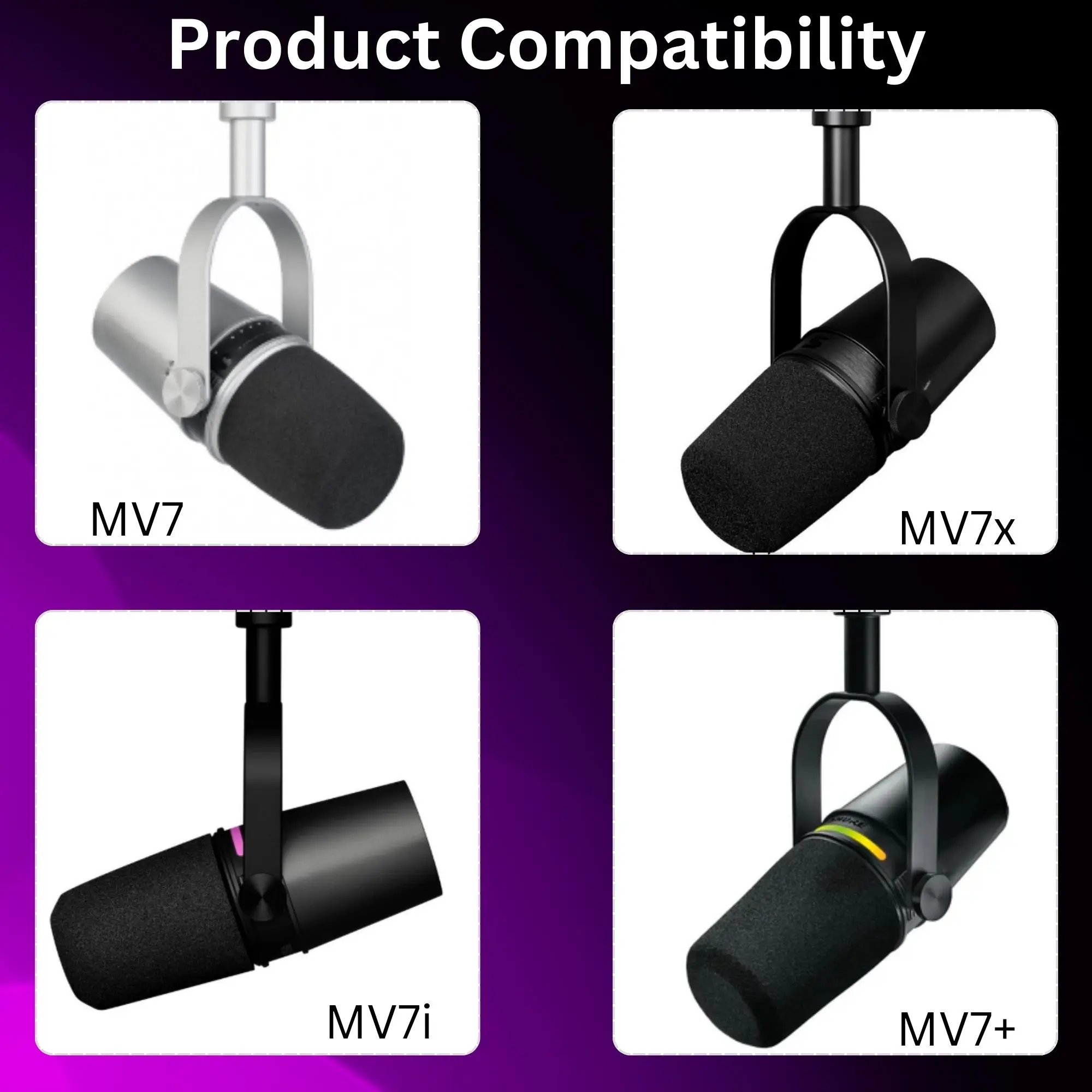 Поролоновая ветрозащита MV7 дл – обзор и цена Microphone Pop Filter Foam Windscreen