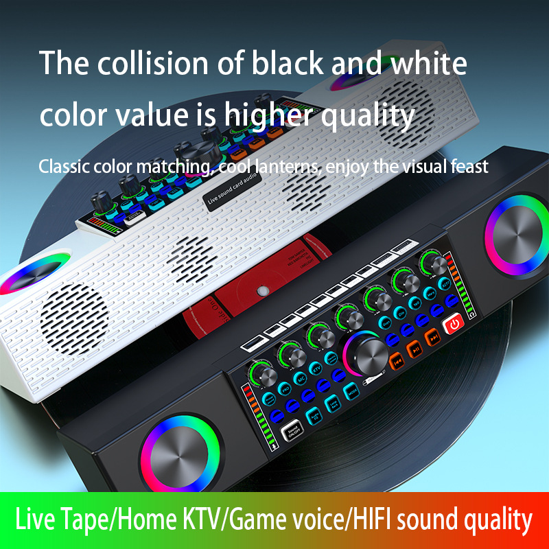 Звуковая карта SY8 для прямой  – обзор и цена Karaoke Machine Portable With 2 Mic