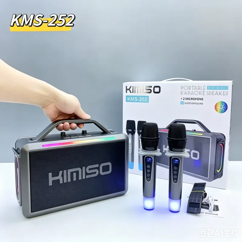 Оригинальная портативная беспр – обзор и цена Karaoke Machine Portable With 2 Mic