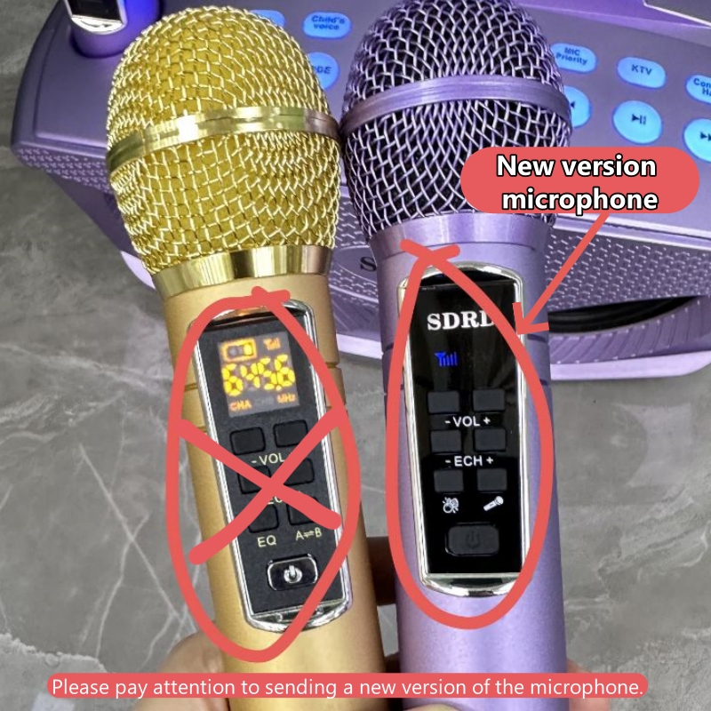 SD306Plus Профессиональная кар – обзор и цена Karaoke Machine Portable With 2 Mic