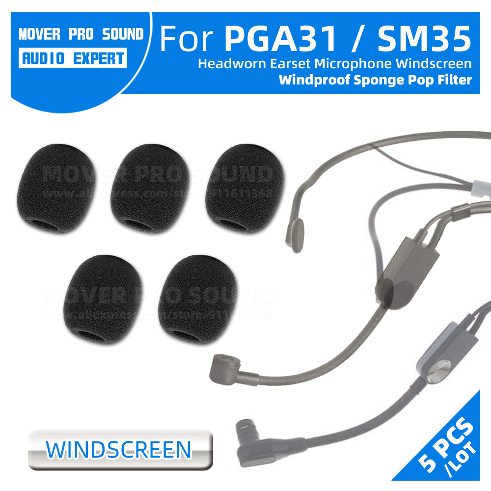 Совместим с Shure PGA31 SM35 P – обзор и цена Microphone Pop Filter Foam Windscreen