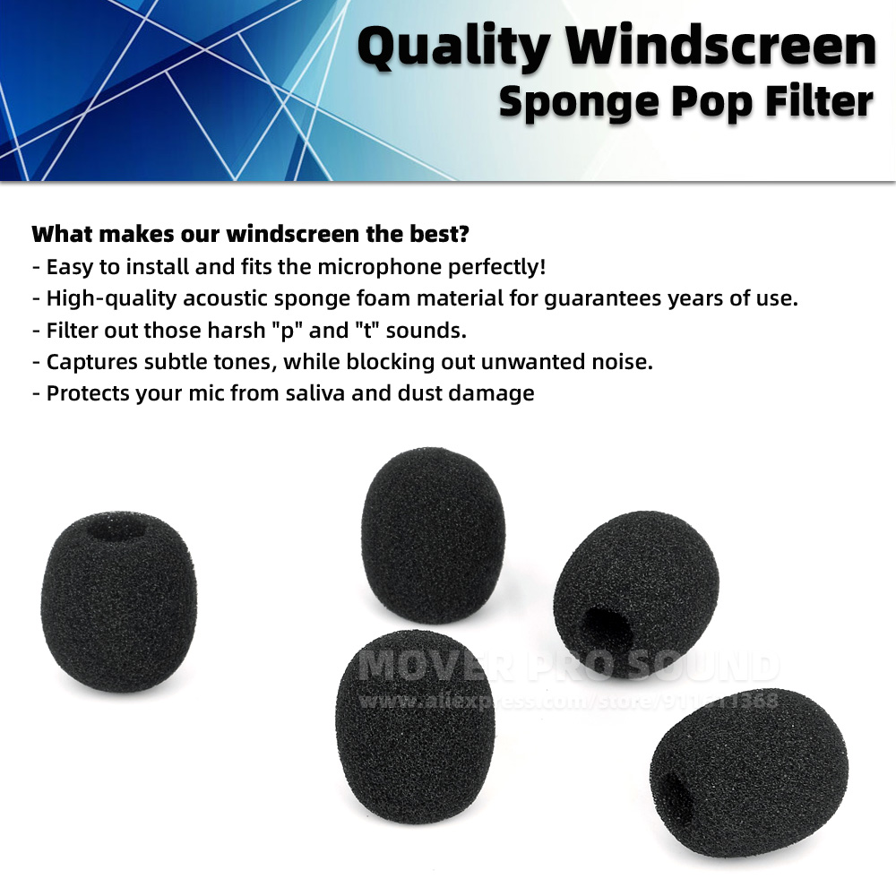 Совместим с Shure PGA31 SM35 P – обзор и цена Microphone Pop Filter Foam Windscreen