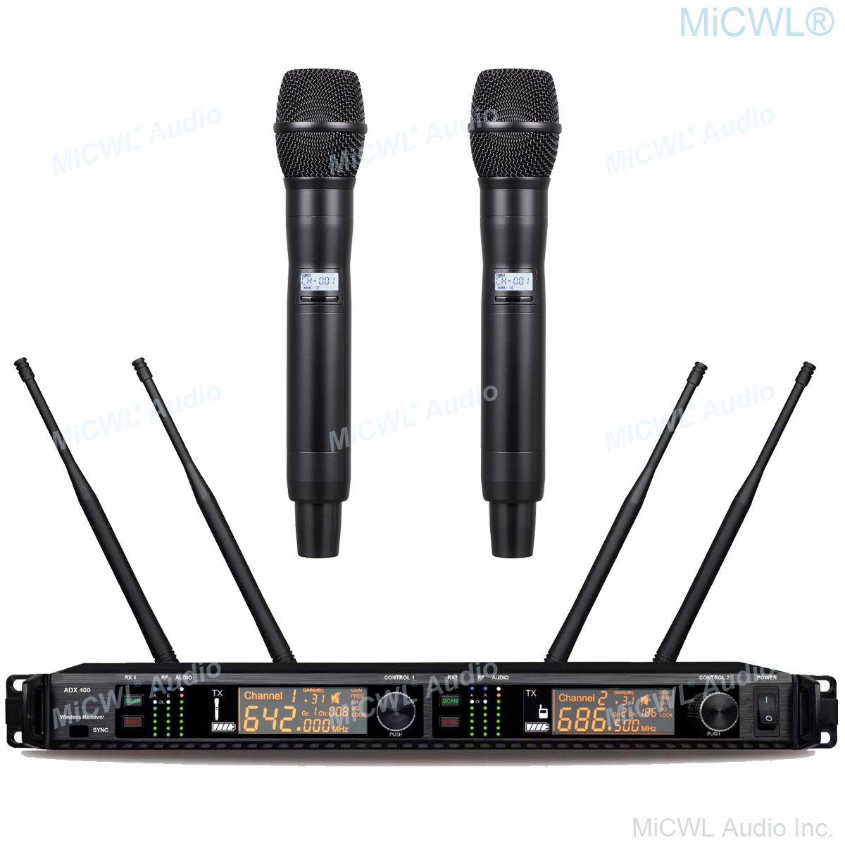 Двухканальная цифровая беспров – обзор и цена Uhf Wireless Microphone System Dual Channel