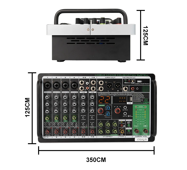 Перезаряжаемый аккумулятор емк – обзор и цена Karaoke Amplifier Mixer Bluetooth