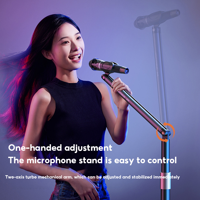 Стойка для микрофона MoZhao, в – обзор и цена Microphone Stand Boom Arm Floor