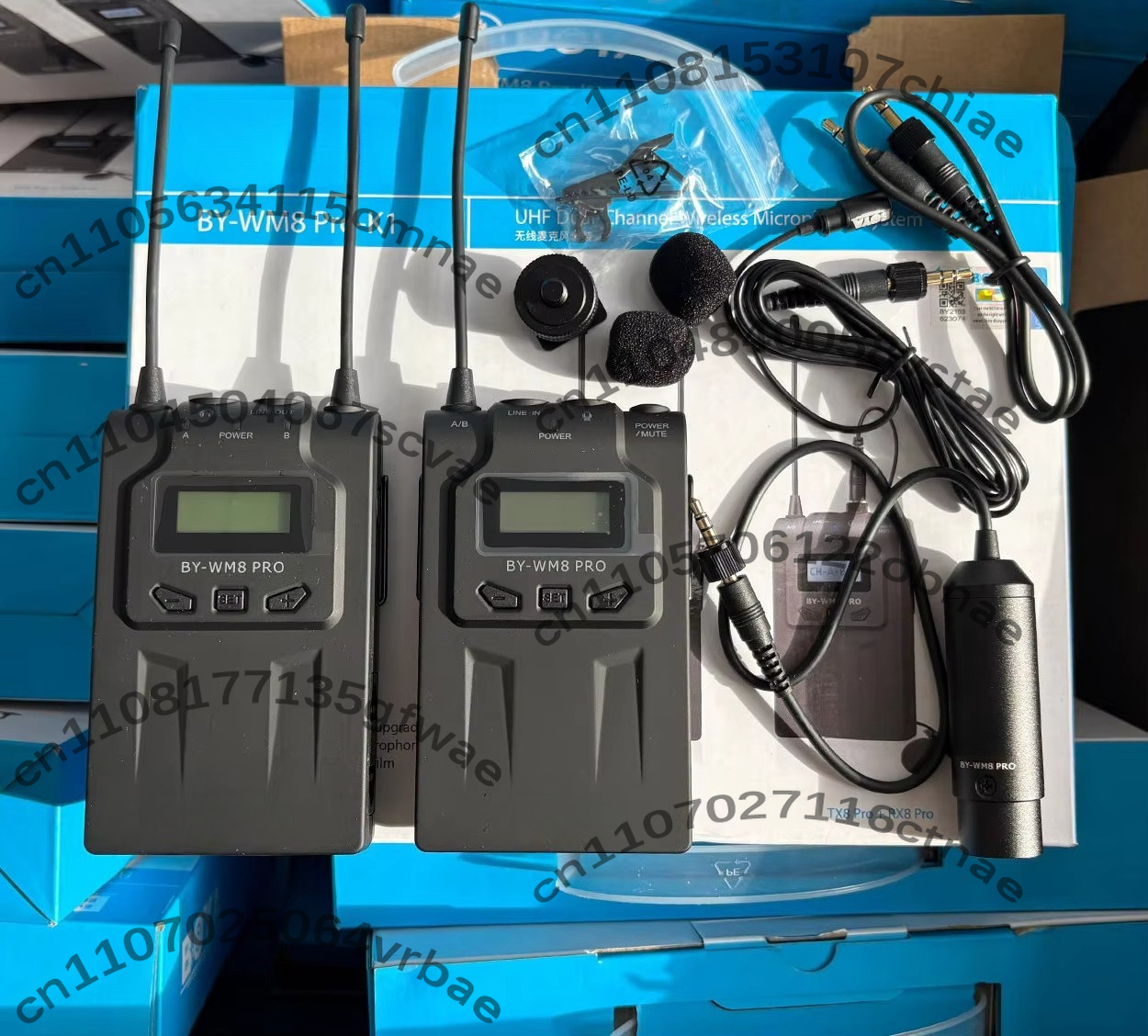 Беспроводная система петличног – обзор и цена Wireless Lavalier Microphone Dual Receiver