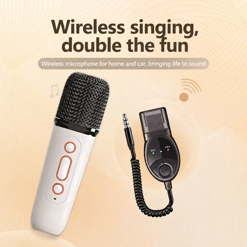 Встроенный микрофон и динамик, – обзор и цена Bluetooth Karaoke Microphone Handheld
